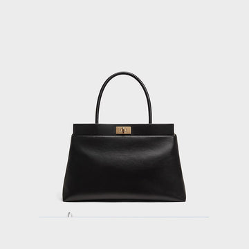 Vintage Large-Capacity Commuter Tote Bag