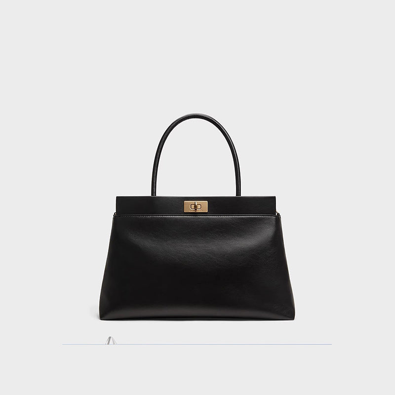 Vintage Large-Capacity Commuter Tote Bag